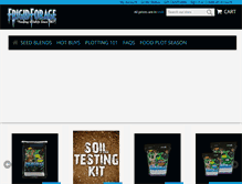 Tablet Screenshot of frigidforage.com